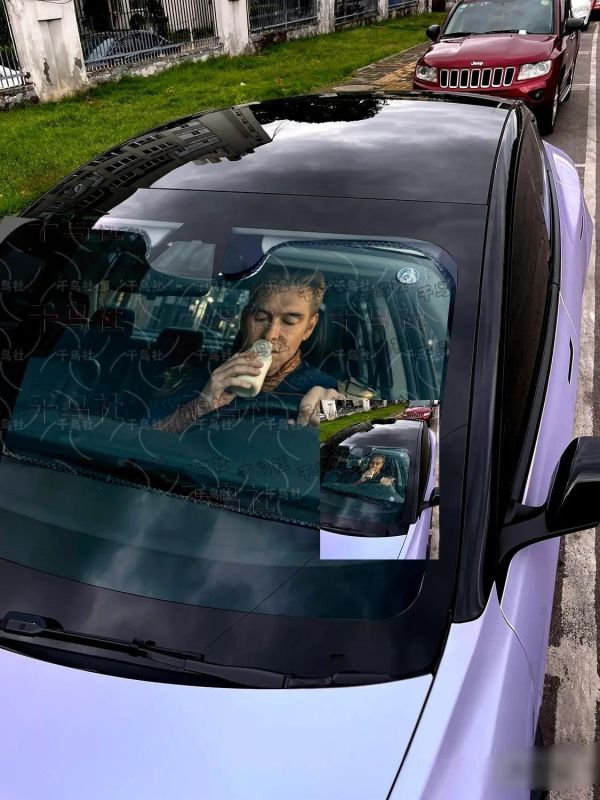 【海外代購】千鳥社 《汽車前擋遮陽-祖國人》 