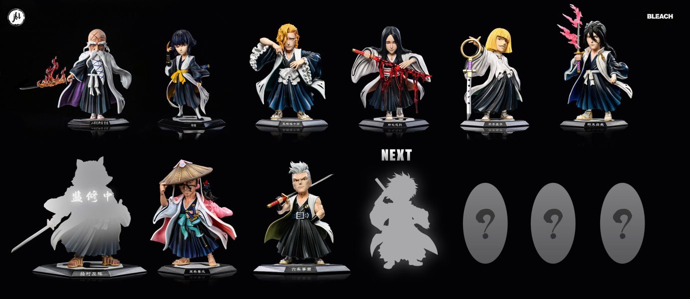 【預定】JFL 死神隊長系列  第8彈  9番隊隊長 六車拳西 