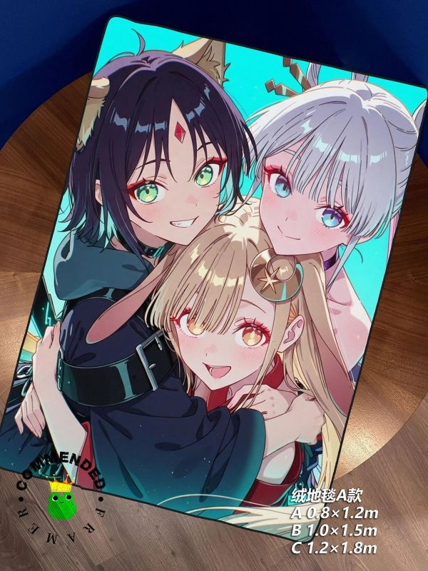 【海外代購】皇呱 《音樂少女cp抱抱》超時空輝夜姬裝飾畫 