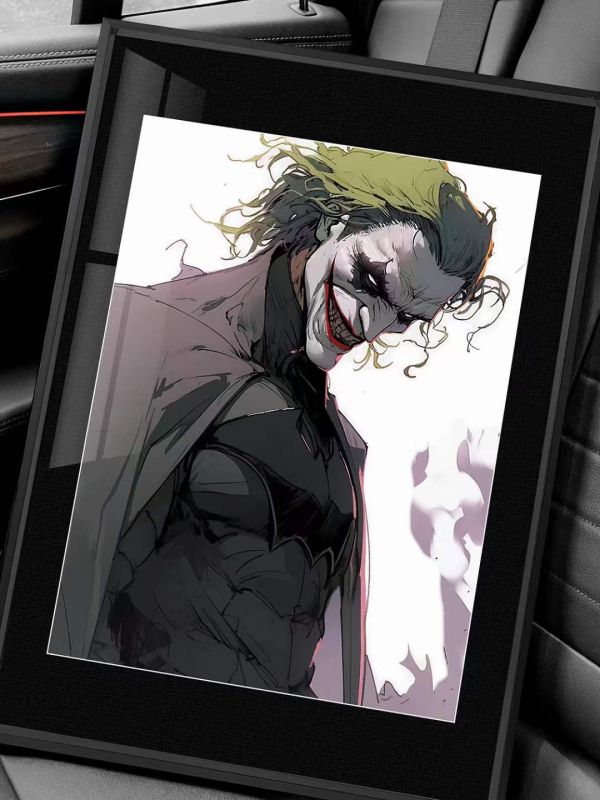 【海外代購】千鳥社 小丑單人照 Joker蝙蝠俠哥譚裝飾畫 