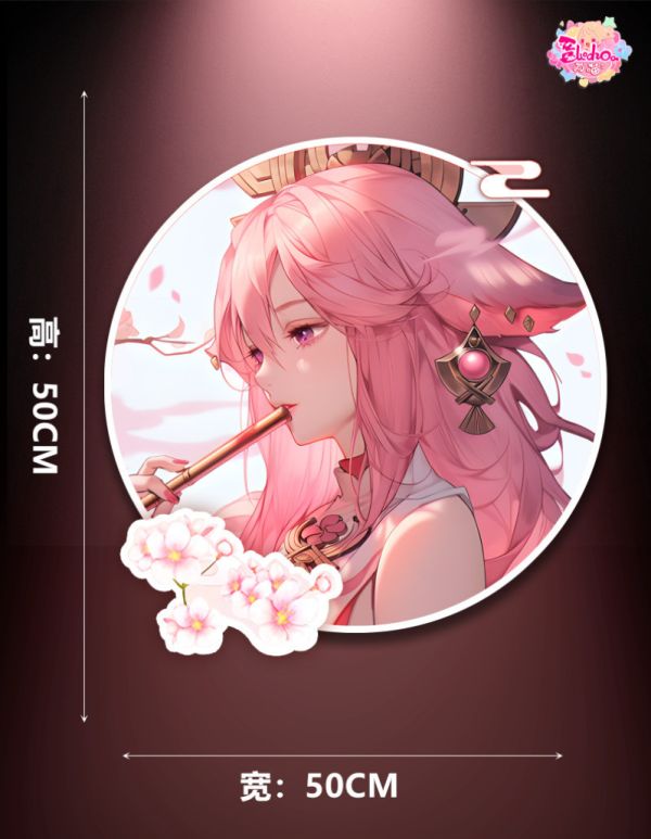 【海外代購】阿喵畫社 原神系列 八重神子 