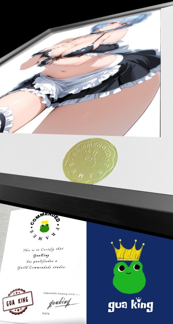 【海外代購】皇呱 《青澀女僕零》 女僕泳裝款綾波麗青澀女僕同人周邊裝飾畫 午睡毯 地毯 
