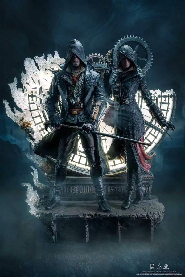 【海外代購】Purearts PA Assassin’s Creed: Animus Jacob & Evie 1/4 Scale Statue 《刺客教條》雅各&伊薇1/4雕像 