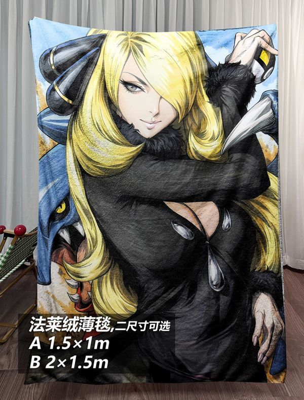 【海外代購】千鳥社 《竹蘭by老劉》 精靈寶可夢竹蘭烈咬陸鯊老劉Artgerm馬克筆午睡毯地毯裝飾畫 
