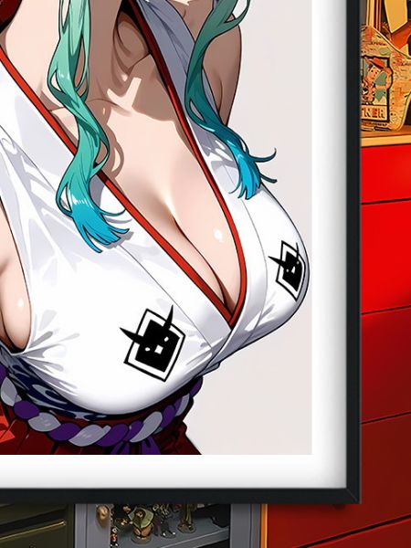 【海外代購】巴洛克 《絕美大和》Yamato海賊王onepiece路飛艾斯和之國凱多二次元裝飾畫冰箱貼 