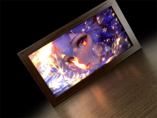 【海外代購】神秘畫廊 甘雨 光導 裝飾畫 