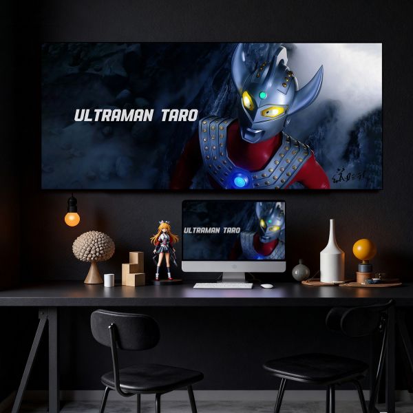 【海外代購】千鳥社 《昭和奧特曼第一彈》 ultraman昭和奧特曼賽文泰羅雷歐艾斯傑克人間體聲優演員簽名滑鼠墊裝飾畫 