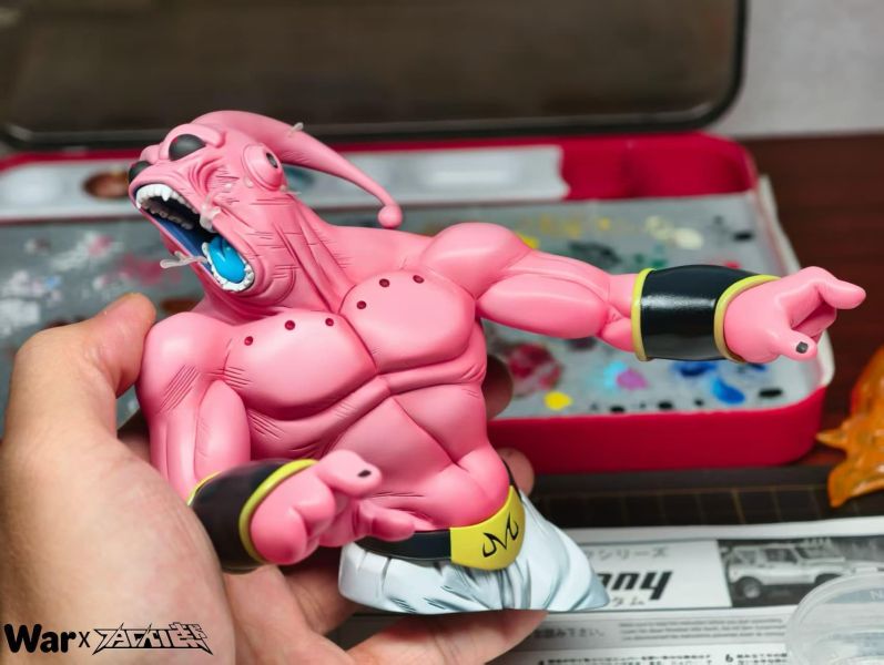 【預定】WarXjackie 半身對戰系列001 神秘悟飯 vs 魔人佈歐 