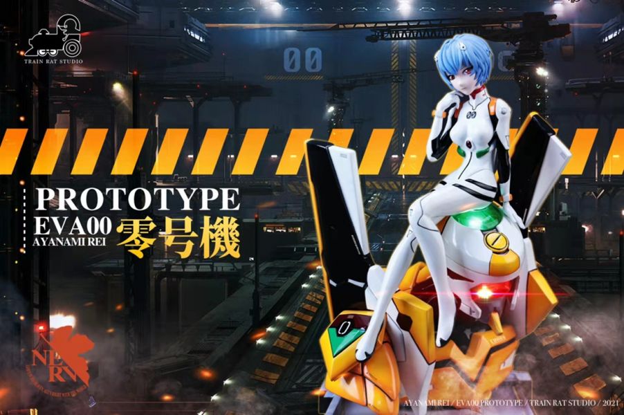 【海外代購】【22CM】火車鼠 Train Rat 新世紀福音戰士EVA 綾波麗 