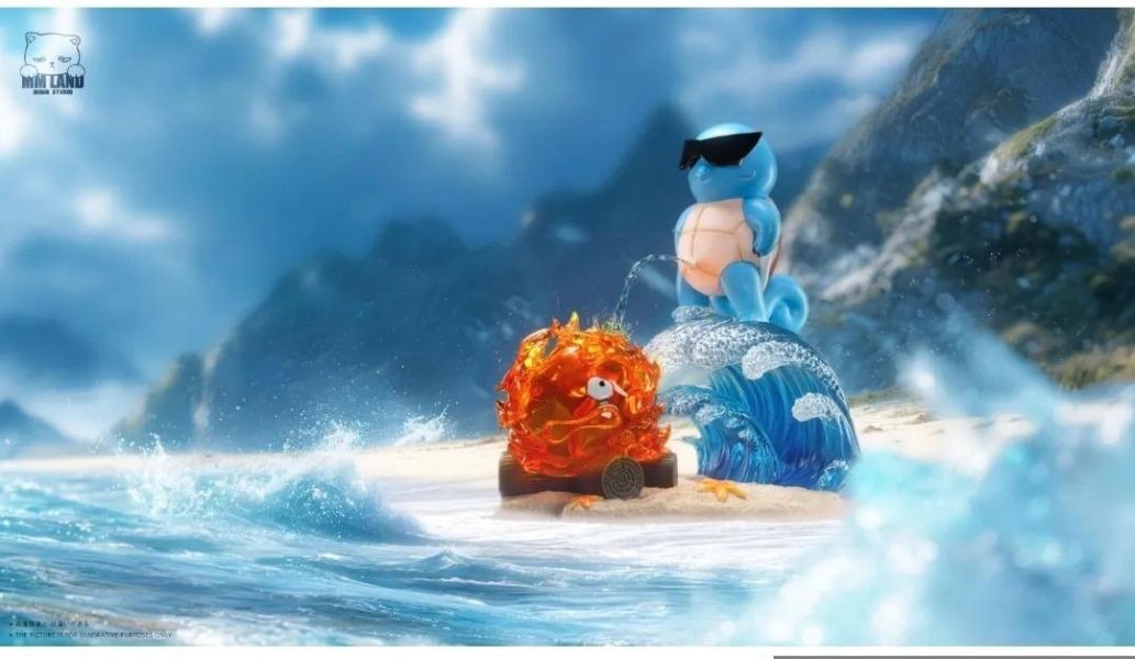 【預定】喵喵島 MMLAND 傑尼龜卡西法 