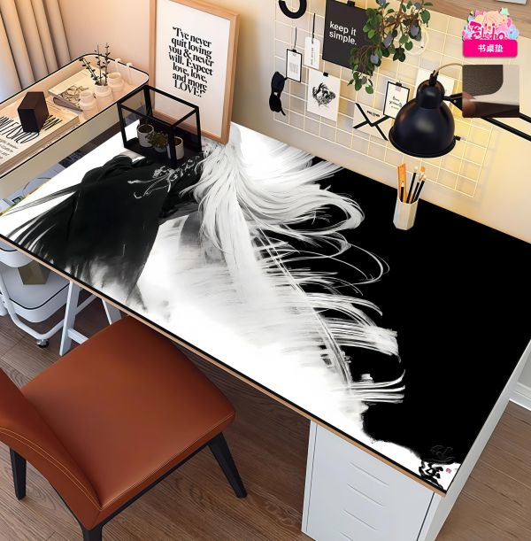 【海外代購】阿喵畫社 墨染 王林 主題裝飾氛圍感發光燈帶裝飾畫 發光滑鼠墊 書桌墊 午睡毛毯 床頭地墊 冰箱貼 