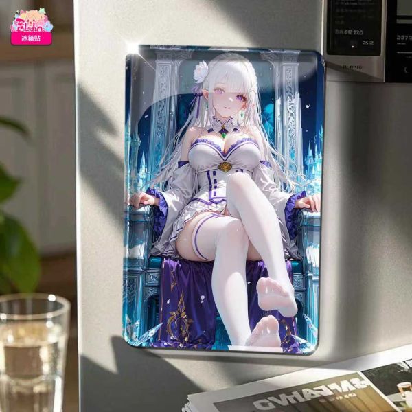 【海外代購】阿喵畫社 寶座 愛蜜莉雅 8k主題高清裝飾畫 牆面掛毯 冰箱貼 