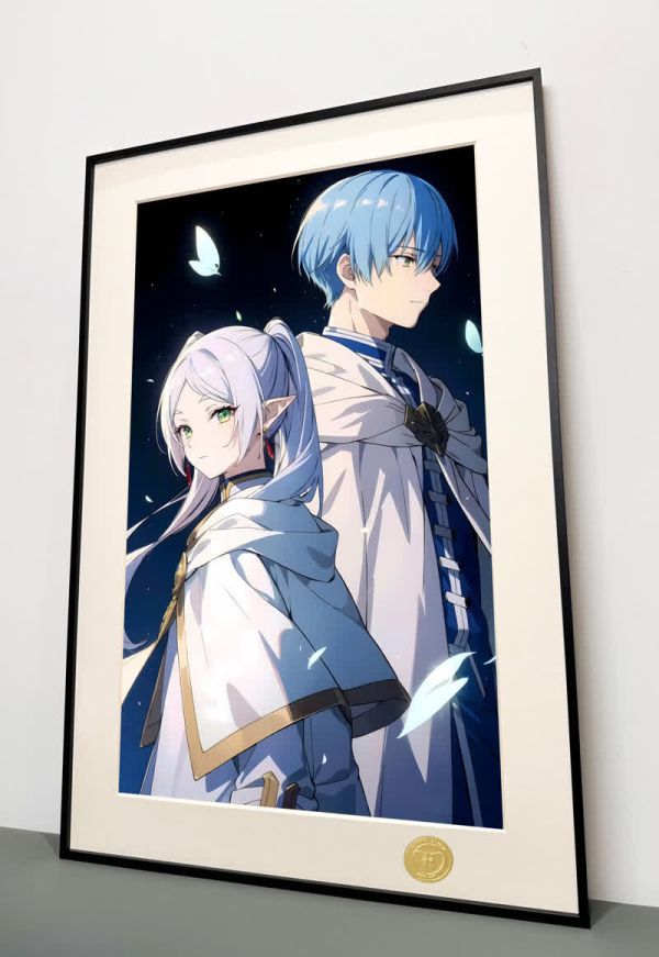 【海外代購】H2 葬送的芙莉蓮 芙莉蓮辛美爾 裝飾畫 