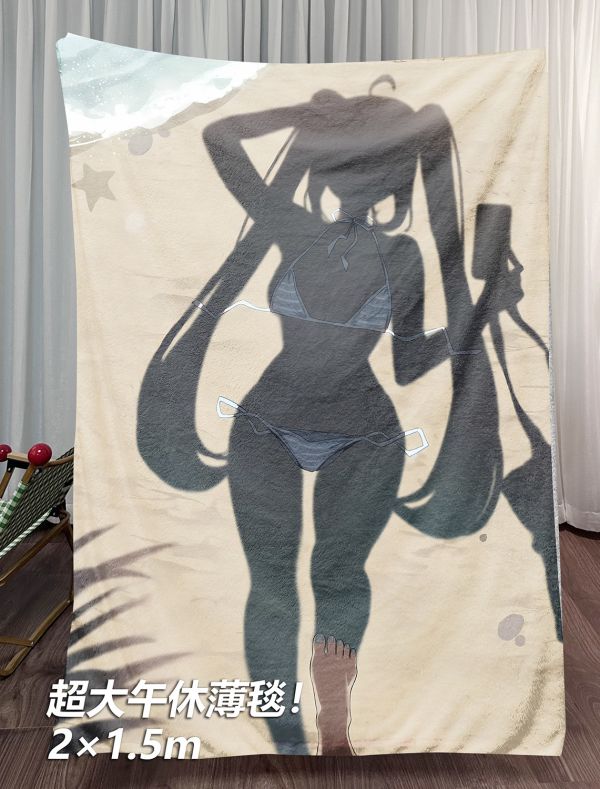 【海外代購】千鳥社 《初音影子》初音未來miku公主殿下午睡毯地毯裝飾畫 