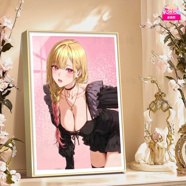 【海外代購】阿喵畫社 常服 喜多川 8k主題高清裝飾畫 冰箱貼 