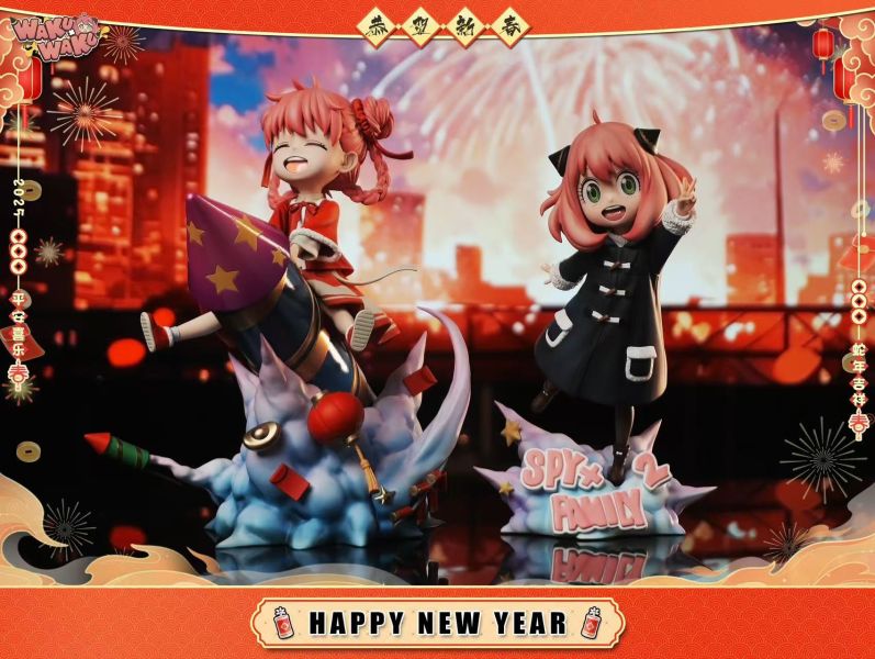 【海外代購】WAKUWAKU 2025新春限定 新春 阿尼亞 
