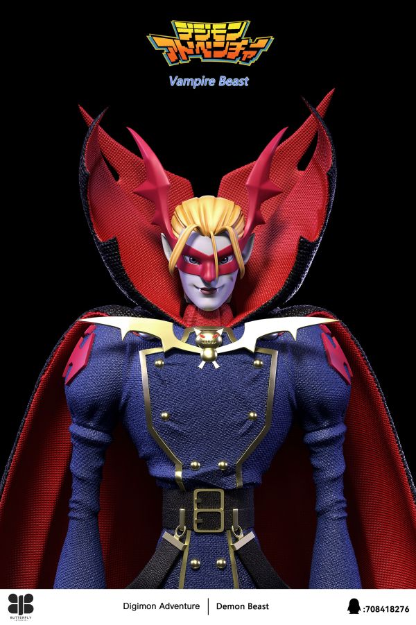 【預定】Butterfly 蝴蝶社 數碼獸系列 吸血魔獸&小惡魔獸