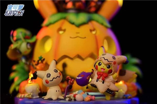 【海外代購】寶可夢研究所 萬聖節場景限定 