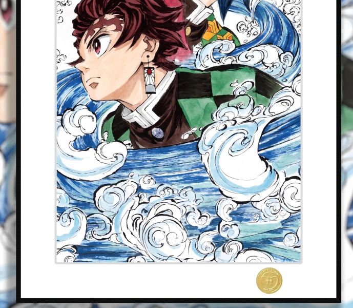 【海外代購】H2 《義勇炭治郎》鬼滅之刃裝飾畫 