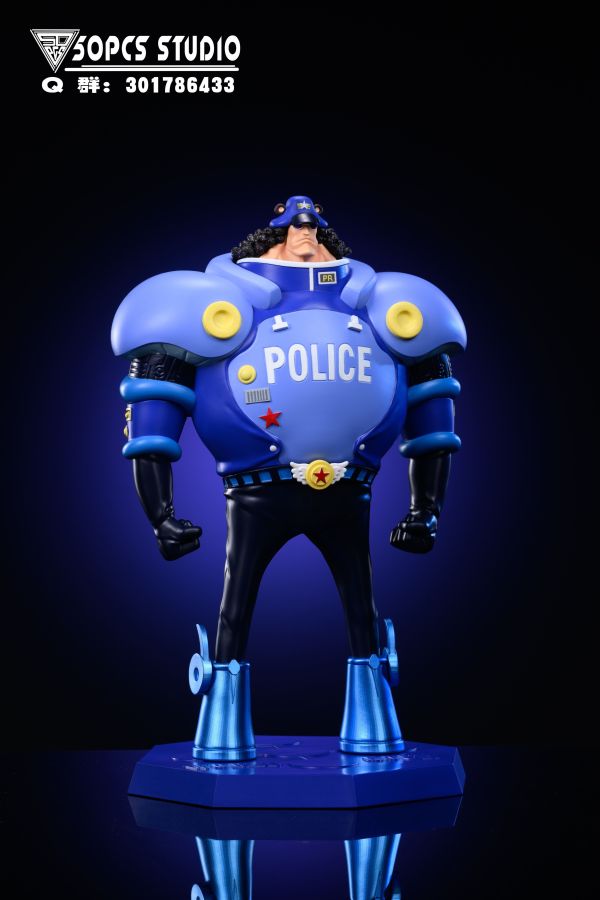 【預定】50PCS 私訂系列 蛋尖島之和平主義者 大熊警官 