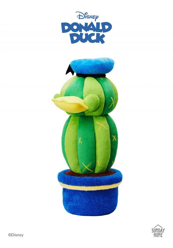 【海外代購】【50CM】SUNDAY HOME 抱抱仙人掌 Mickey Donald Duck 01 