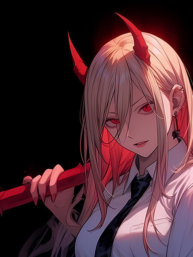 【海外代購】巴洛克 《血惡魔》Chainsaw Man鏈鋸人蕾塞篇reze電次帕瓦瑪奇瑪動畫二次元裝飾畫冰箱貼 
