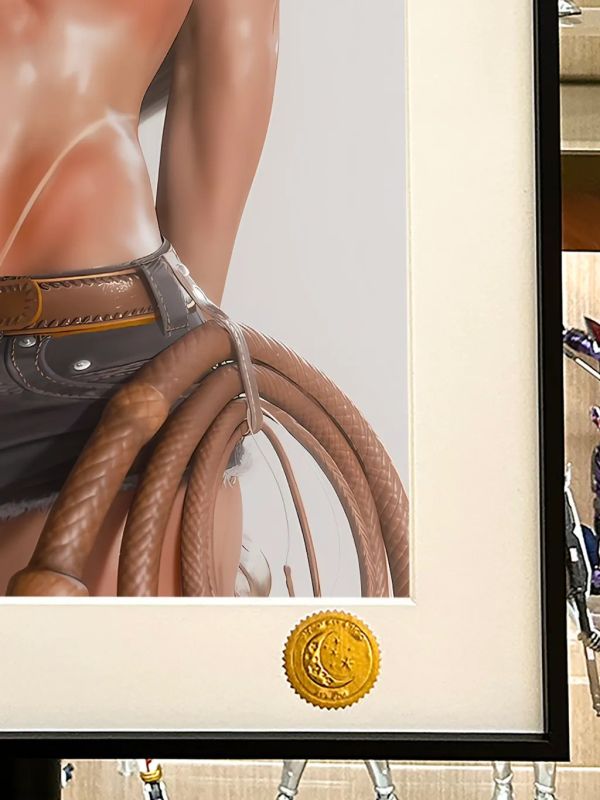 【海外代購】星空 《牛仔蒂法》FF7最終幻想TIFA裝飾畫 