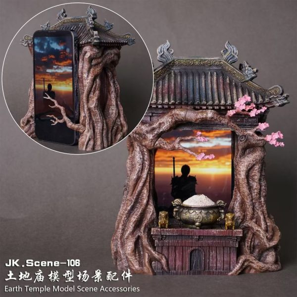 【海外代購】JacksDo 土地廟模型場景配件 