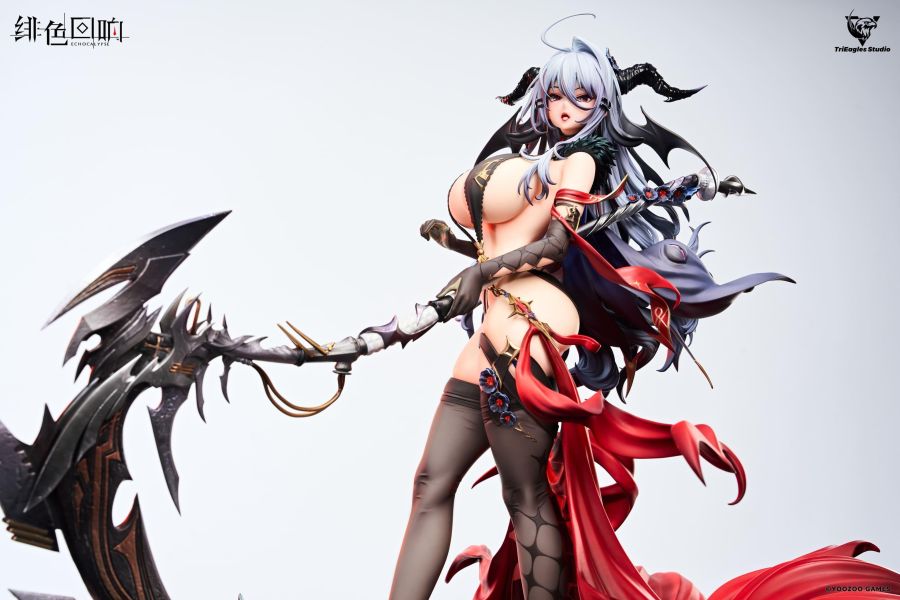 【預定】TriEagles TES 《緋色迴響》正版授權系列 雕像第一彈 黛莫妮卡 