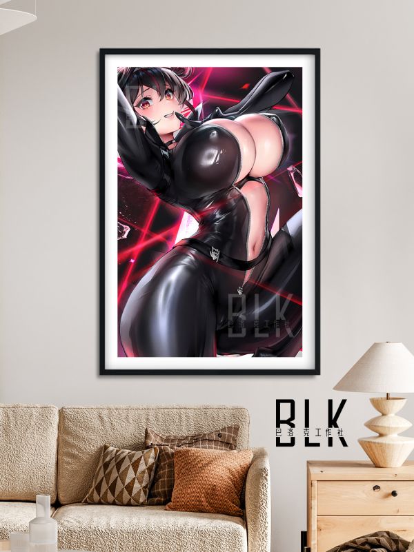 【海外代購】巴洛克 《Quency》坎西NIKKE勝利女神妮姬米哈拉遊戲動漫裝飾畫冰箱貼 