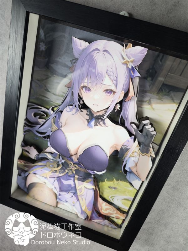 【海外代購】泥棒貓 DSMG-019 刻晴 可月兌立體畫01 