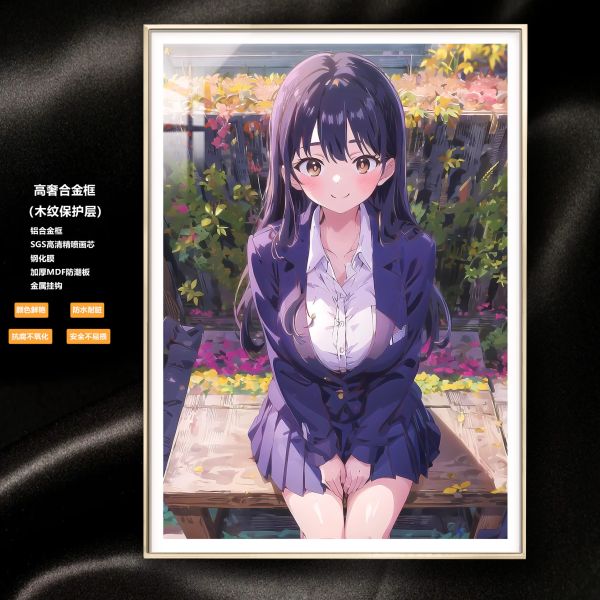 【海外代購】阿喵畫社 山田信奈 8k超大超清裝飾畫 