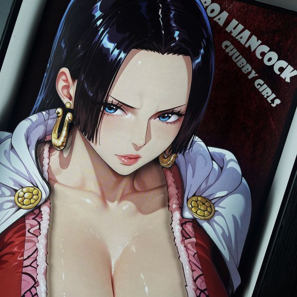 【海外代購】手造社 Tetsukurisha Chubby Girls Series 第二彈 波雅漢庫克 Boa Hancock 立體裝飾畫 