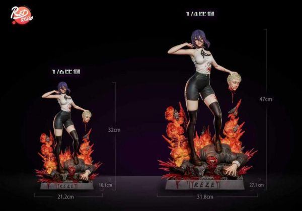【R18-預定】Red 女雕系列第五彈 《電鋸人》系列共鳴 溫柔與冷面的矛盾體－蕾塞 