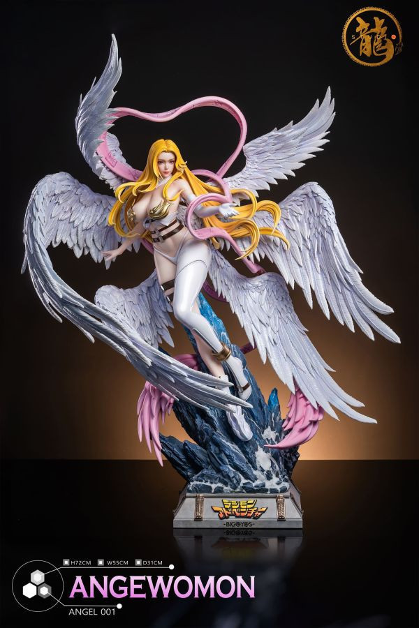 【海外現貨】龍 天使系列01 數碼雙子 天女獸 和諧 