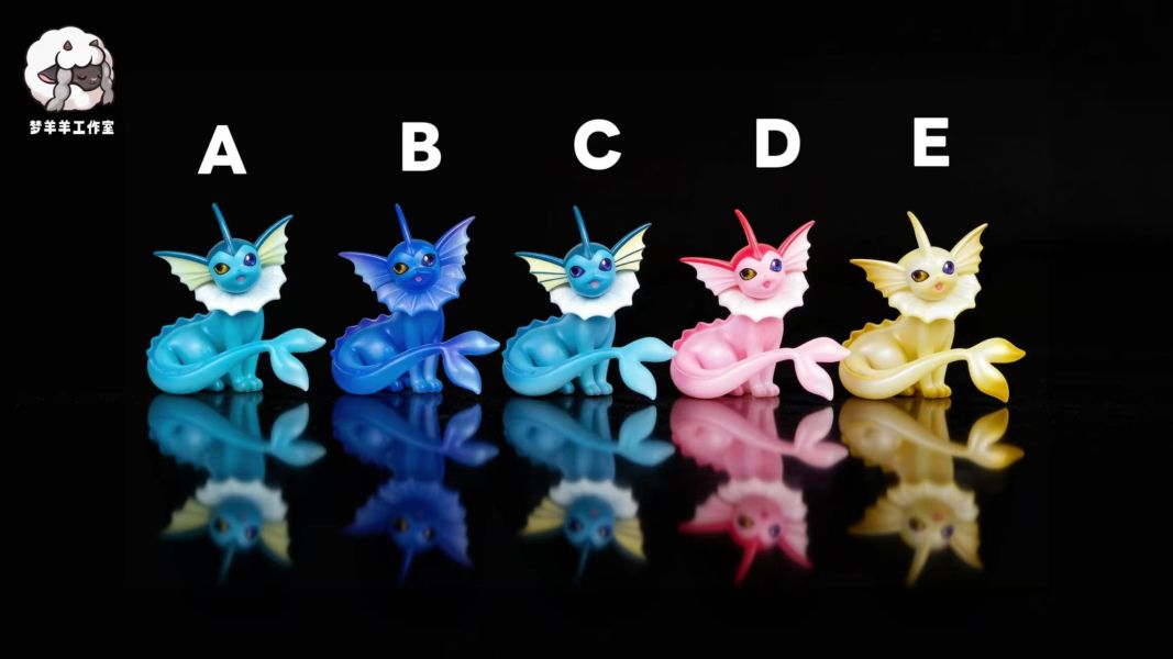 【預定】夢羊羊 20比例伊布系列第四彈 水伊布 