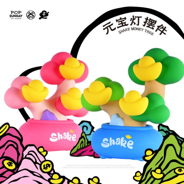 【海外代購】POP SUNDAY 流行週日 聚財元寶燈擺飾/幸福元寶燈擺飾 