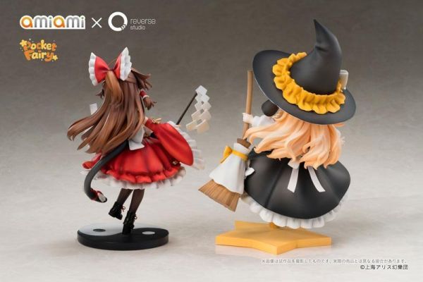 【PVC預定】amiami 逆轉工作室 掌中精靈 東方Project 博麗靈夢&霧雨魔理沙 套組 附特典 