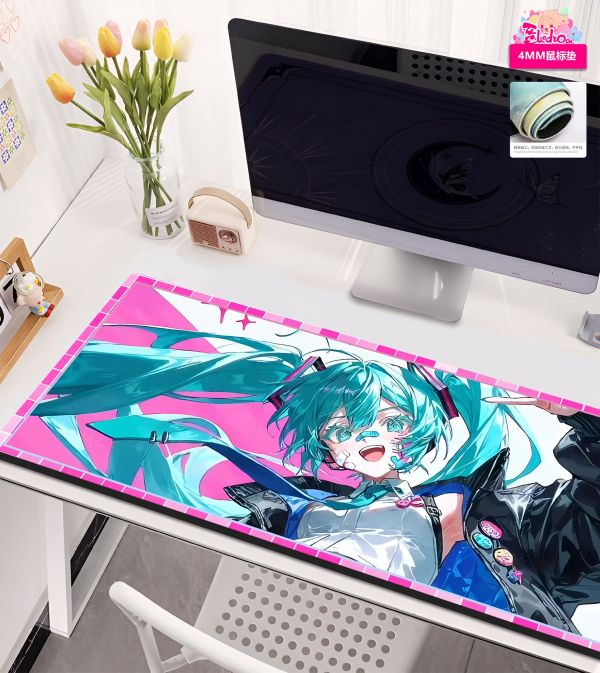 【海外代購】阿喵畫社 霓音幻彩 初音未來 8k超大高清裝飾畫 