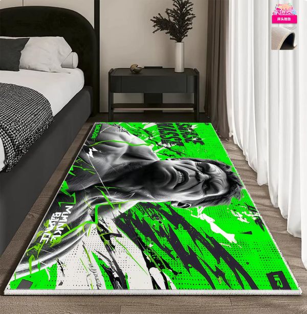 【海外代購】阿喵畫社 漫威英雄雷神浩克 8k主題高清裝飾畫 床頭地墊 滑鼠墊 