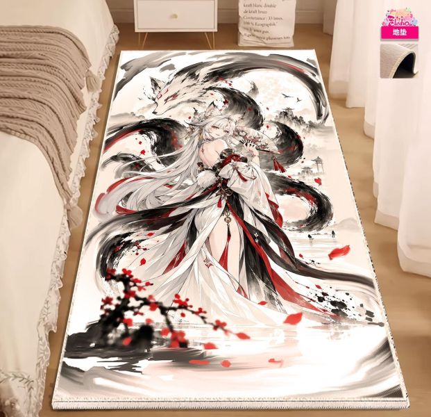 【海外代購】阿喵畫社 墨染 心月狐 新品12K主題超清裝飾畫 床頭地墊 