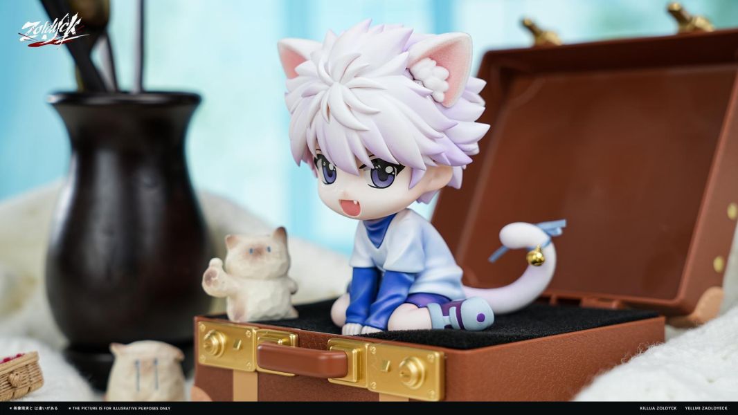 【預定】Zoldyck（ZDK） Q版貓貓系列－奇犽＆伊耳謎 獵人 HUNTER×HUNTER 