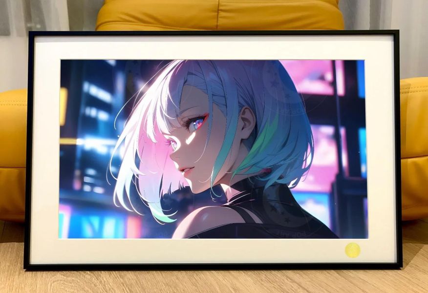 【海外代購】星空 《回眸露西》Lucy賽博朋克邊緣行者裝飾畫 