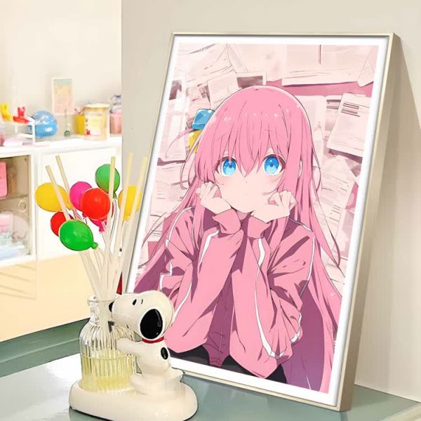 【海外代購】阿喵畫社 孤獨搖滾 後藤一里 後藤 8k超清裝飾畫 