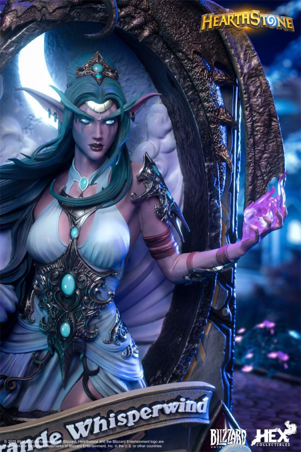 【預定】Blizzard 暴雪遊戲 官方正版週邊 爐石傳說 泰蘭德·語風卡牌藝術雕像 
