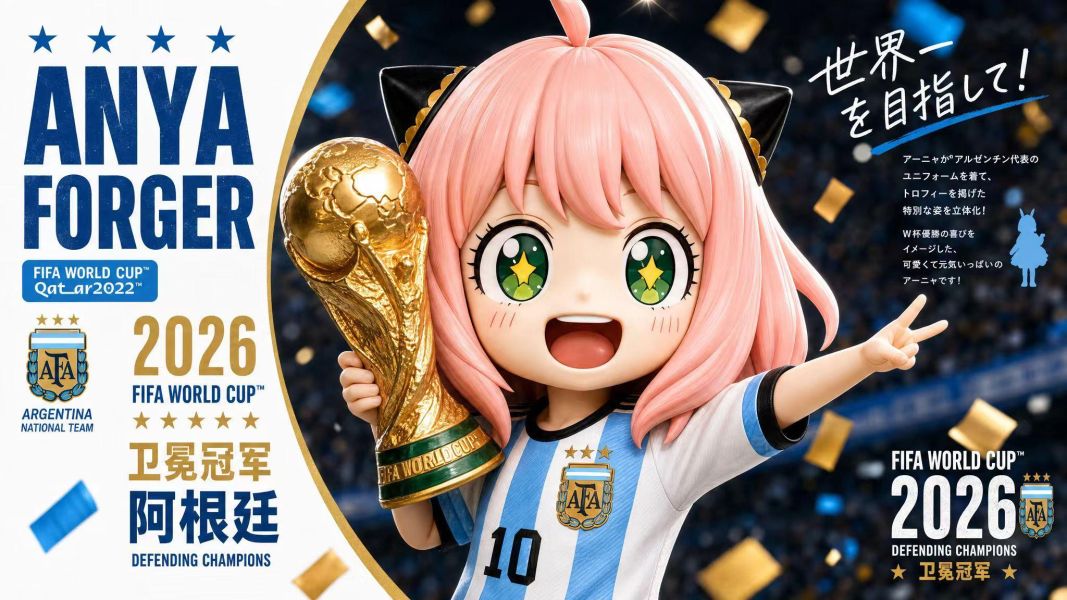 【預定】虛殛工坊 世界盃限定 變皮球服阿尼亞 多款式 