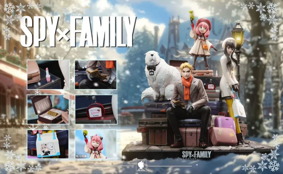 【海外代購】大觸 Big Feeler 間諜過家家 劇場版全家福 