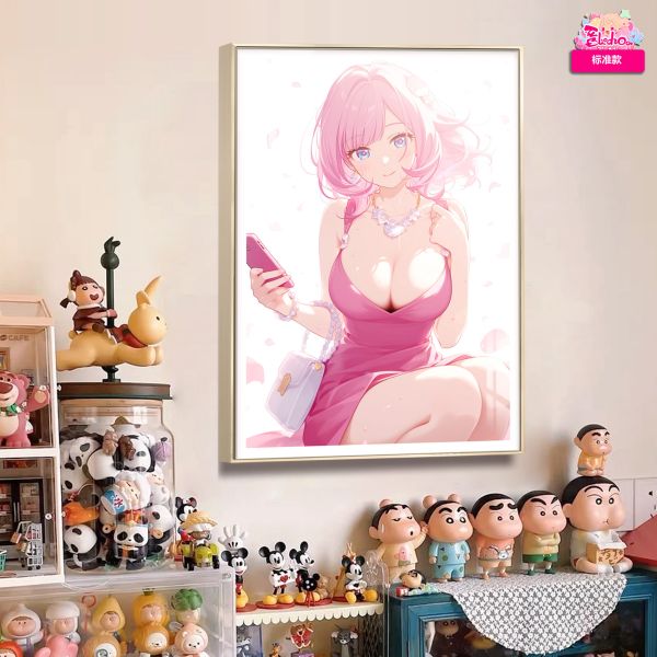 【海外代購】阿喵畫社《崩壞3》女明星 愛莉希雅 8k超大高清裝飾畫 
