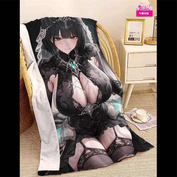 【海外代購】阿喵畫社 墨紗韻 海倫汀安魂 新品12K主題超清裝飾畫 午睡毛毯  4公斤大護腕滑鼠墊 冰箱貼 