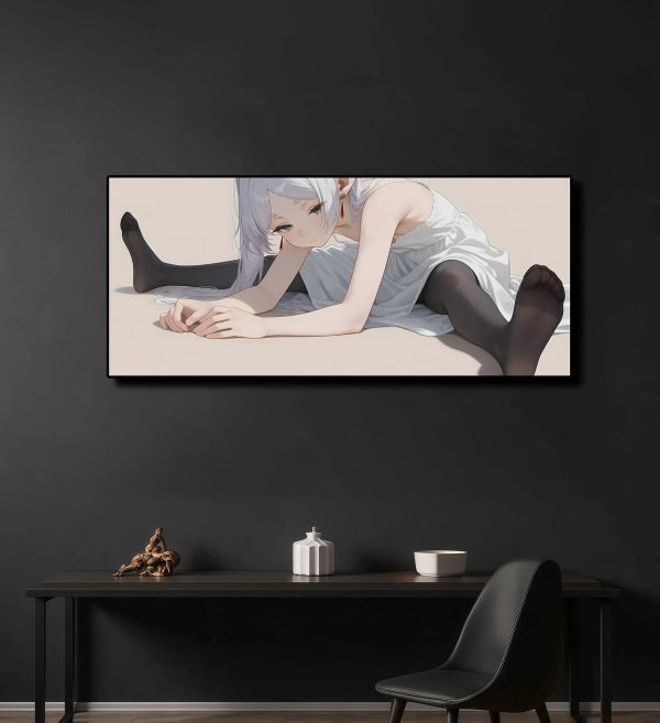 【海外代購】千鳥社 《芙莉蓮熱身運動》葬送的芙莉蓮地毯鼠標墊裝飾畫 